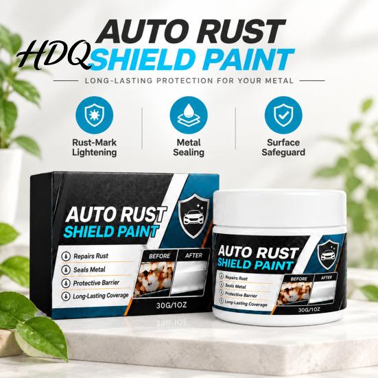 Автомобильный набор от ржавчины Shield Paste 1/2 шт. Ремонт с защитой металла Щетка Кисть Долговечное покрытие