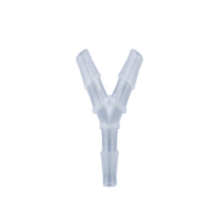 Y-Type Tee Barb Hose Connector for Water and Oxygen