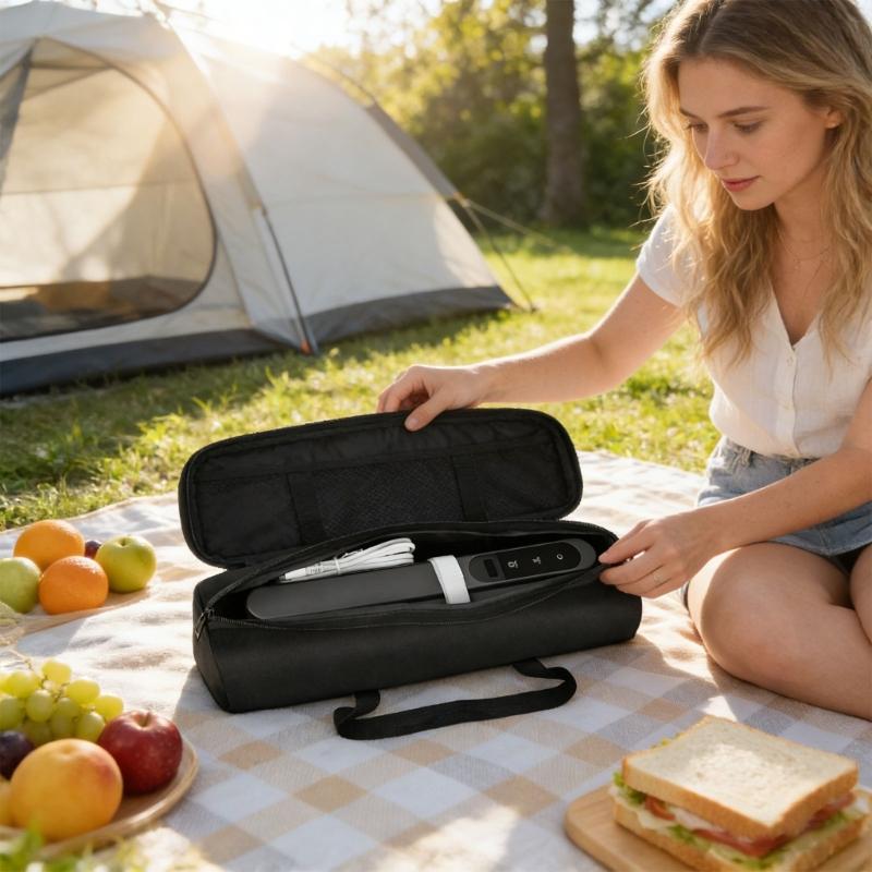 Waterproof Heat-Resistant Insulated Serving Tray Carrying Bag Waterproof Food Warmer Mat Storage Case with Handle