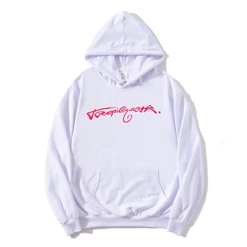 2025 KAROL G Tropicoqueta Hooded Sweatshirt Graphic Men's Long-sleeved Sweatshirt Casual Singer Album Print Sudader