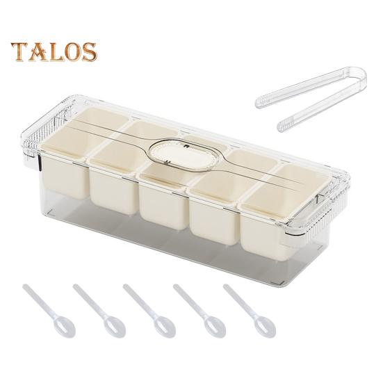 Snackle Box Container Bento Box Dishwasher Safe Divided Snack Tray with Lid And Handle Freshness Preservation Organizer for Fruits Snacks