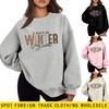 "I Don't Do Winter" Casual Women's Thickened Warm Hoodie