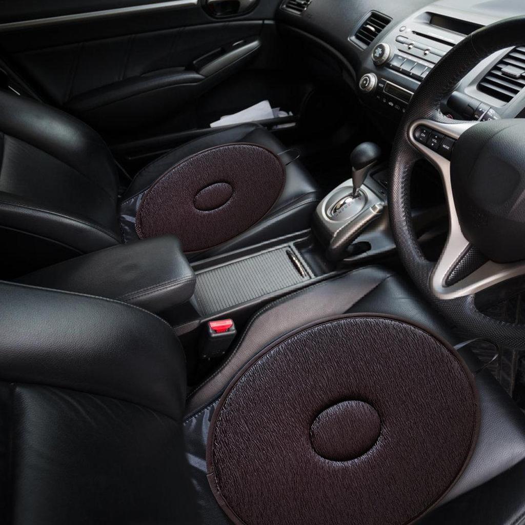 Swivel Seat Cushion 360 Degree Swivel Pad Rotating Car Seat Support Cushion for Senior Old Men Truck SUV Vehicle Lounge Office