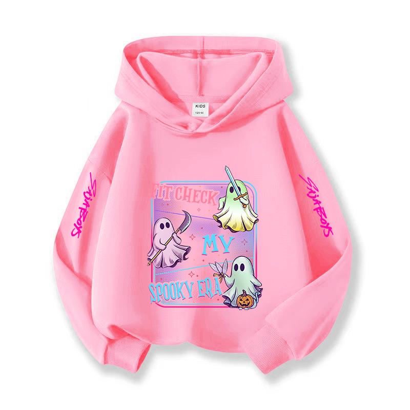 2025 New K-POP Animated Children's Hoodie Fashion Cartoon Printed Girls' Hoodie Sportswear Casual Style Top
