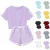 Children's Sleepwear 2-piece Home Clothes Short Sleeve Shorts Sleepwear Set