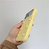 Spring Floral Yellow Pearl Phone Case - Compatible with iPhone 14, 15, 16 Pro, 17 Pro, Drop-Proof, for Women