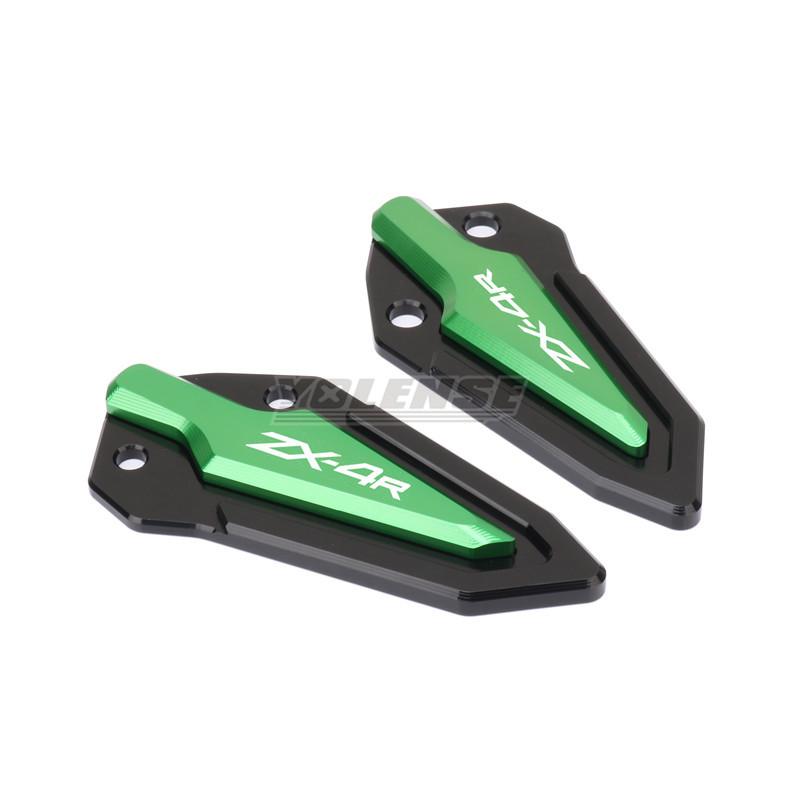 Motorcycle Accessories Pedal Guard Rear Pedal Guard Heel Plate Decorative For ZX4R ZX4RR ZX25R ZX-4R ZX-4RR ZX-25R