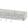 Bathroom Shelf Organizer, Wall Mounted Decorative Storage Rack Shower for