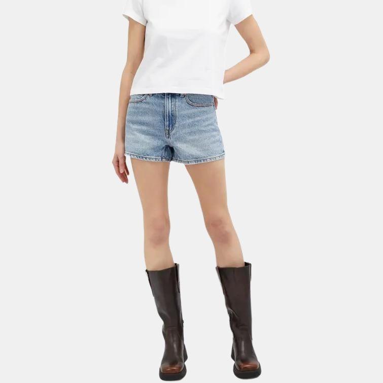Alexander Wang Denim Shorts Women's Vintage Blue 4DC4234161-487A