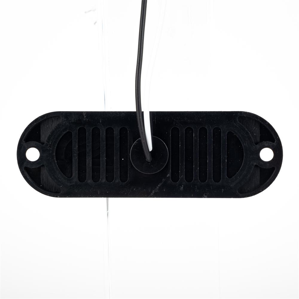 4PCS 12/24 Volt Side Marker Lights LED Smoked Lens Amber 4LED Side Markering Truck Light Boat Trailer Indicator Signal Light