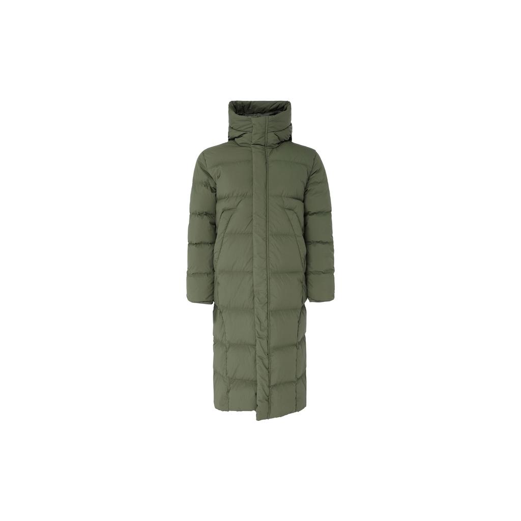 Jordan Flight Warm Loose Fit Hooded Down Jacket Men Outerwear Olive-Green FV7270-222