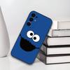 C-Cookies Monster Cartoon Handyhülle Für Samsung S25,S24,S21,S22,S23,S30,Ultra,S20,Plus,Fe,Lite,Weiche Schwarze Hülle