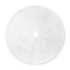 Christmas Pure White Plush Tree Skirt Holiday Decoration