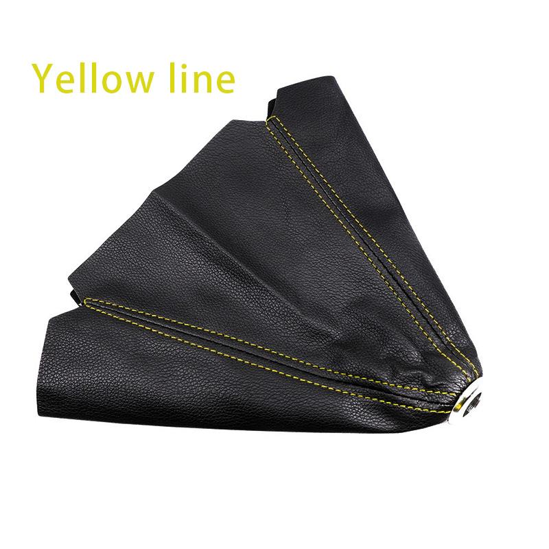 Car Manual Gear Shift Lever Dust Cover PU Leather Gear Position Dustproof Cover Automobile Interior Decoration Accessories