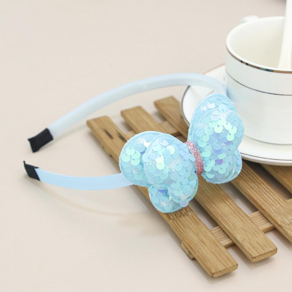 1PC Cute Butterfly Headbands for Girls Double Butterfly Hair Bows Hairbands with Teeth Kids Children Hair Accessories