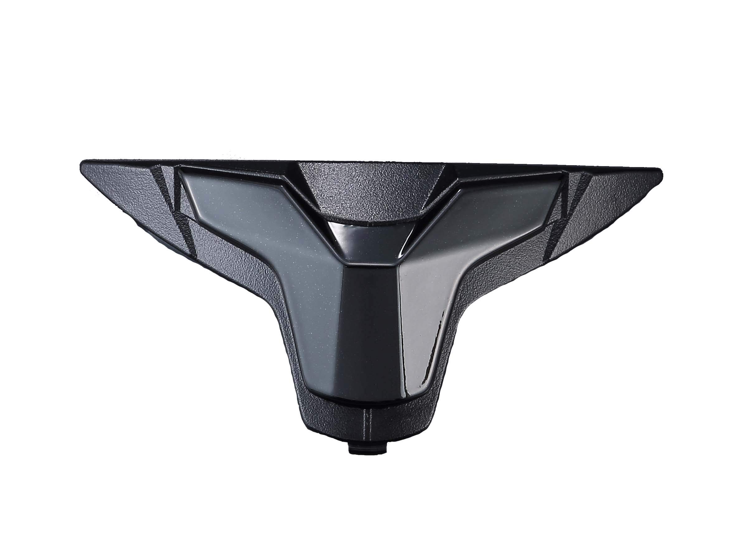 

YAMAHA Motorcycle Helmet Parts ZENITH Mouth Vent Metal Black YF-9 90791-49B75