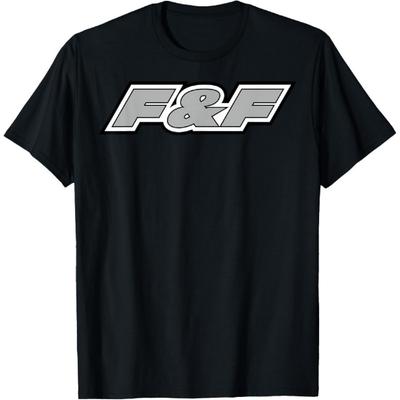 Fast & Furious White Outlined Logo T-Shirt