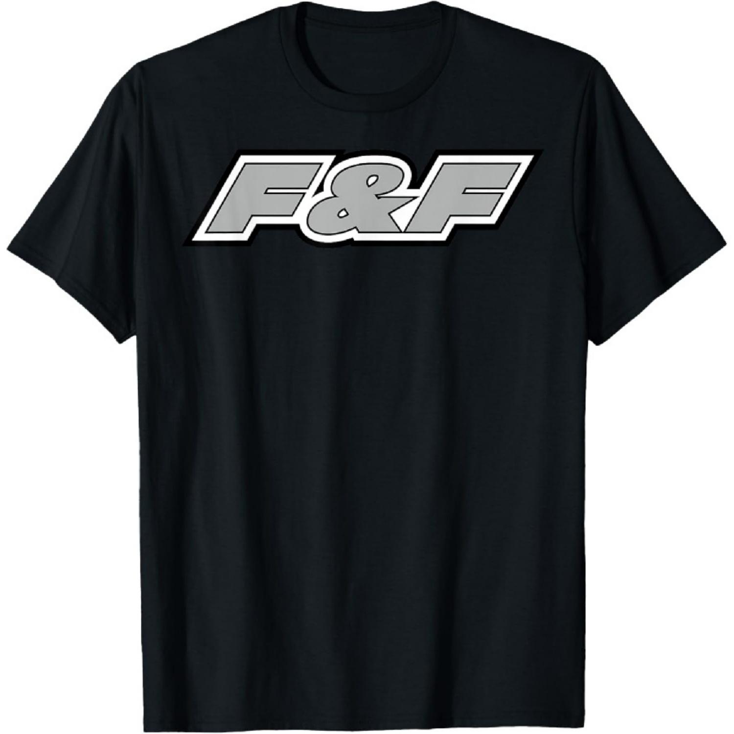 

Fast & Furious White Outlined Logo T-Shirt XXXXXL чёрный