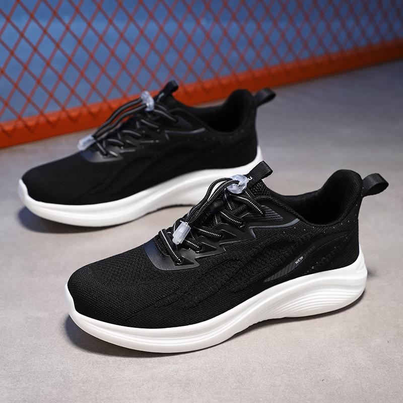 

Shoes Woman 2025 Fashion Sports Thick Sole Anti Slip Outdoor Running Buckle Platform Wear-resistant Casual Training Shoes 36