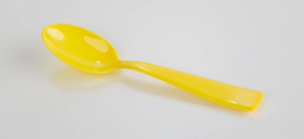 Grandes Cuillères En Papier Blanc Rigide X100