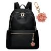 A4 Large Suitable for Commuting and Black [fortulux] Women's Backpack, Size, Lightweight, Capacity, Waterproof, Travel,