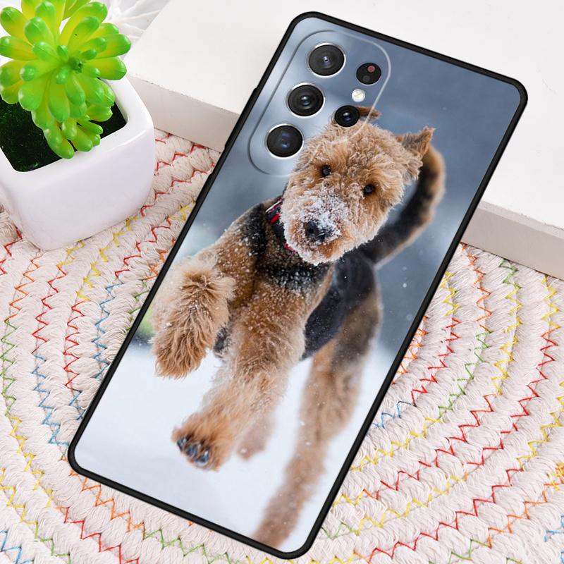 Airedale Terrier Dog Phone Case for Samsung Galaxy Note 10 Pro S26 Ultra S23 S24 FE S25 S21 S22 PLUS Shockproof Cove