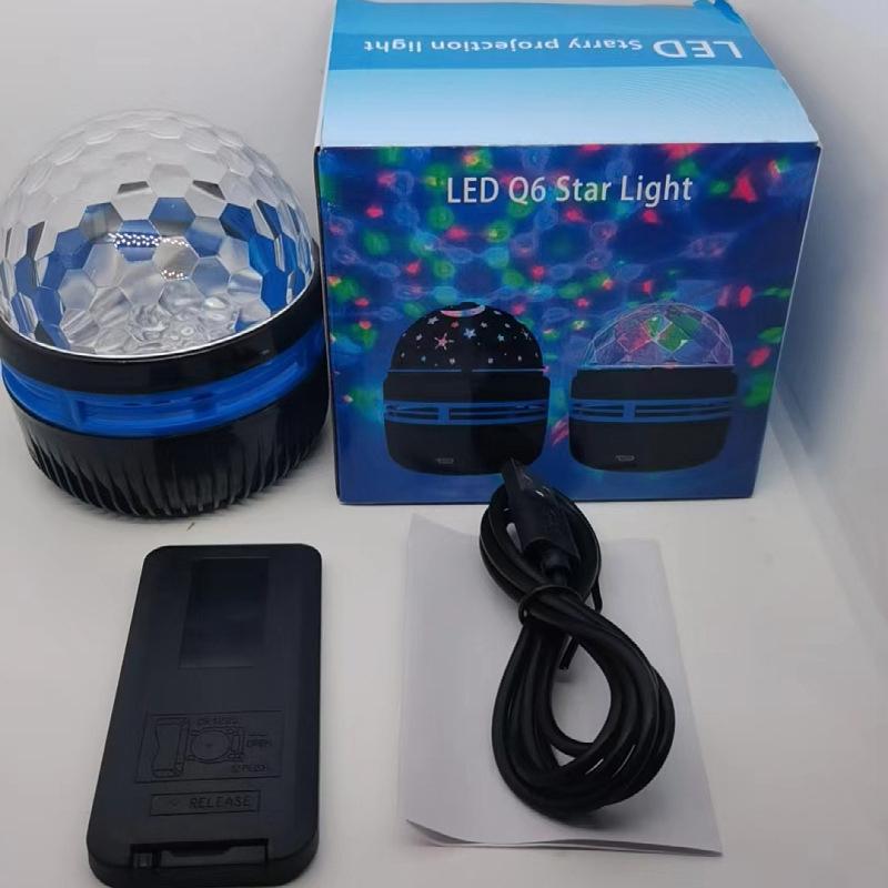 Nachtlicht USB Sternenhimmel Projektion Sternengalaxie Projektor Zimmer Dekoration Magische Kugel Lampe