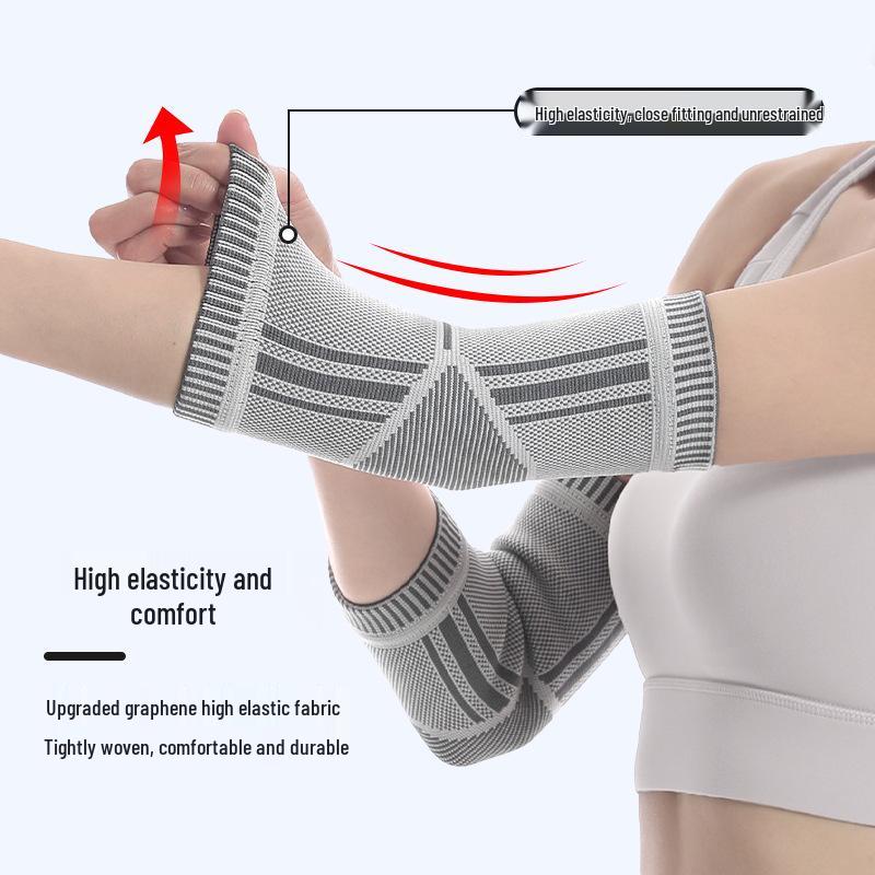 Graphene Heated Elbow Support: Cold-Proof, Warm Sleeve for Joint Sprain and Sports Use.