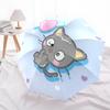 1pc Chibi Cat Heart-Shaped Automatic Opening/Closing Umbrella with Foldable Design, Ideal for Fans, Travelers, Daily Use, and Festive Gifts!F013