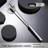 Stainless Steel Semi-Automatic Egg Beater & Milk Frother Mixer Tool