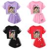 Kpop Demon Hunters Saja Jongens Print Volwassen Kind Korte Mouw Korte Broek Familie Pyjamaset Voor Gezellige Nachtkleding