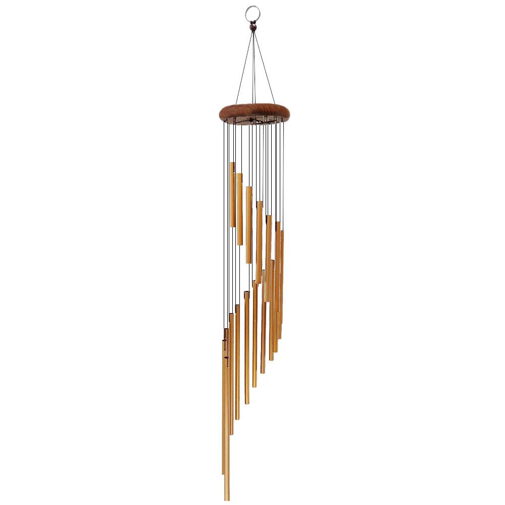 Cross-Border 18-Tube Metal Wind Chimes Home Ornaments