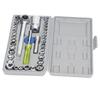 40Pcs Ratchet Wrench Socket Wrench Steel Screwdriver Tool Set Kit for Repair Maintenance