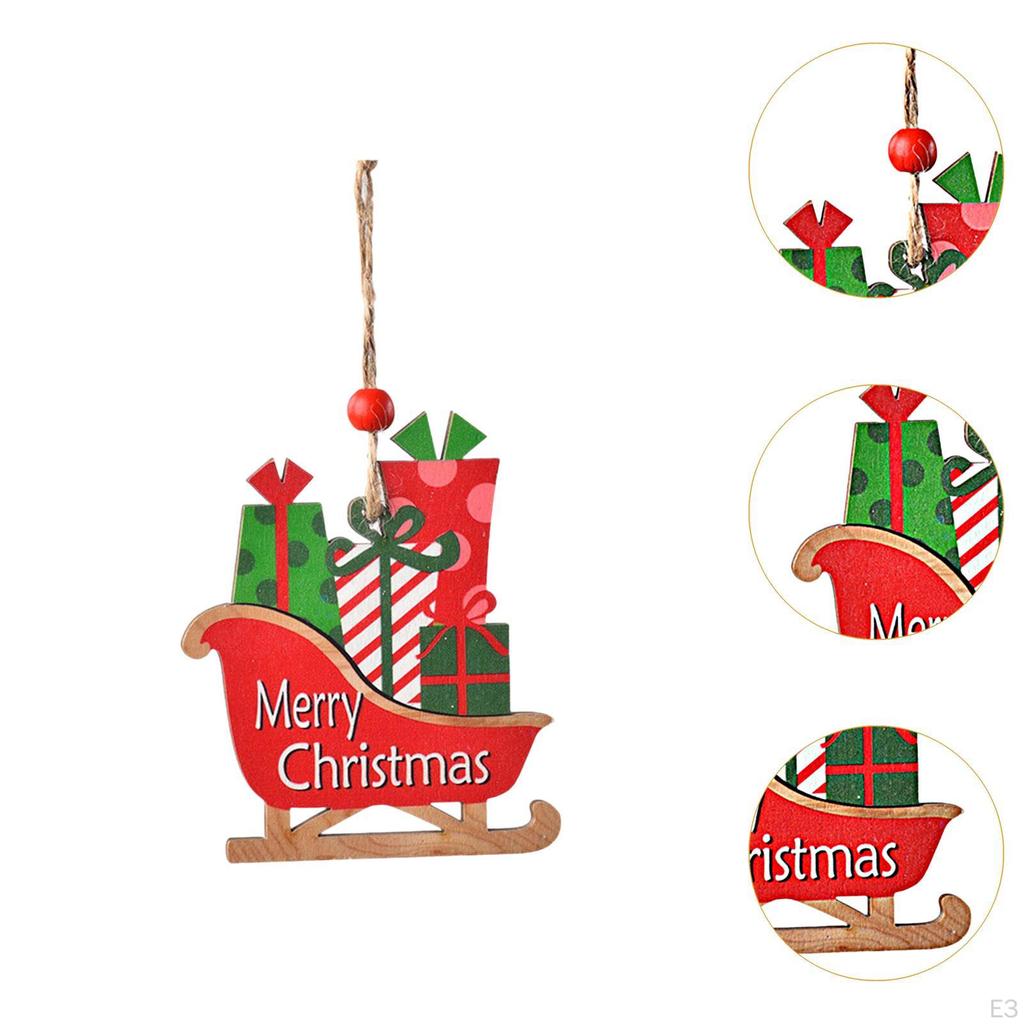 Auto Hängeschmuck Geschenke, Weihnachten Fahrzeug Holzschmuck, LKW für