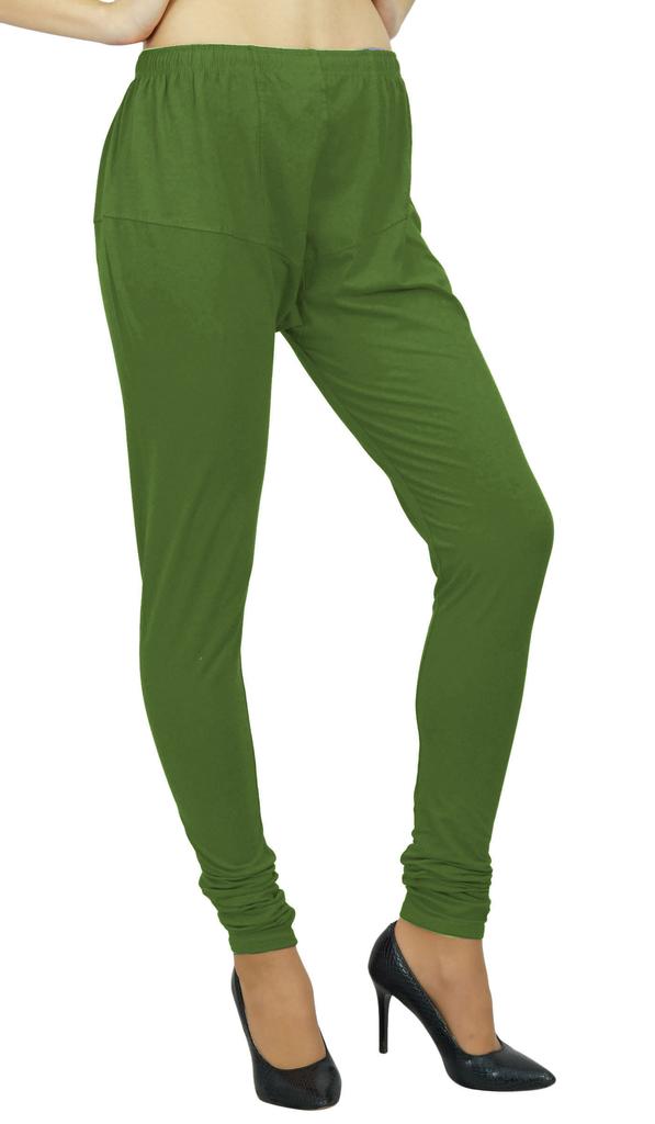 Atasi Women's Full Length Soft Cotton Leggings Stretchy Bottom Pants Free