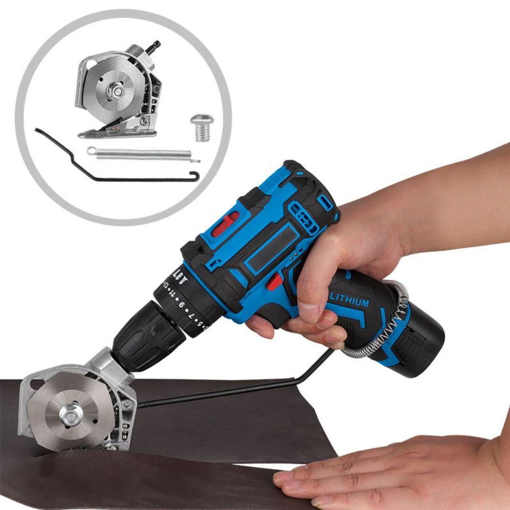 Handheld Impact Drill Cloth Cutter Parts Fabric Cutter Conversion Tool  Fabric Paper