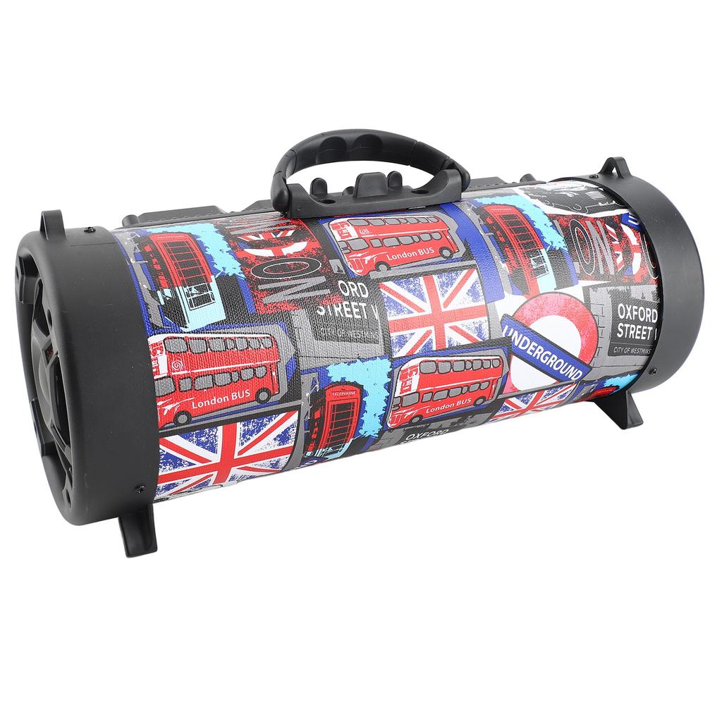 Bluetooth Speakers Graffiti RGB Wireless Speaker with Voice Plug In Subwoofer for Home Party