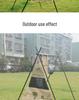 Portable Outdoor Camping Triangle Hanging Bag Cutlery Organizer