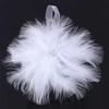 Party White Home Christmas Decoration Feather Wing Hanging Feather Star Bauble Christmas Pendant