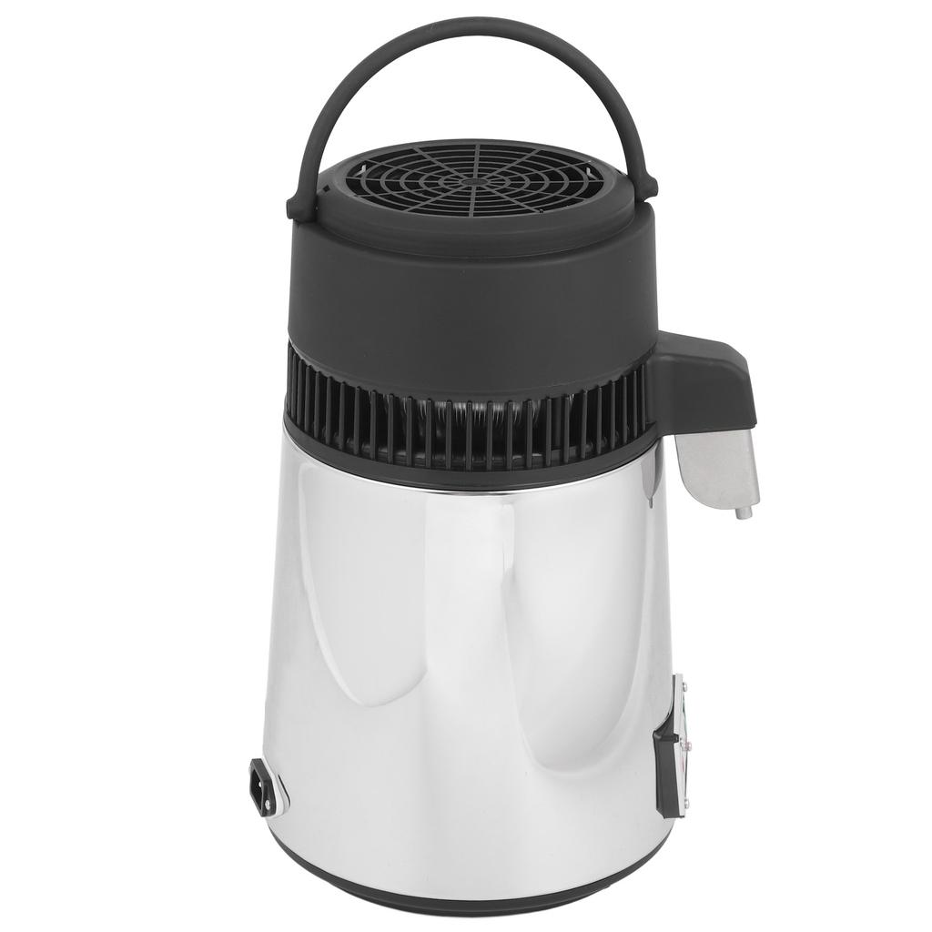 750W Water Distiller 4L Countertop Distiller Machine Stainless Steel Distilled Water Maker with