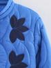 Women's Floral Quilted Embroidered Cotton Jacket - Versatile Casual Fashion (Autumn/Winter 2025) X5067