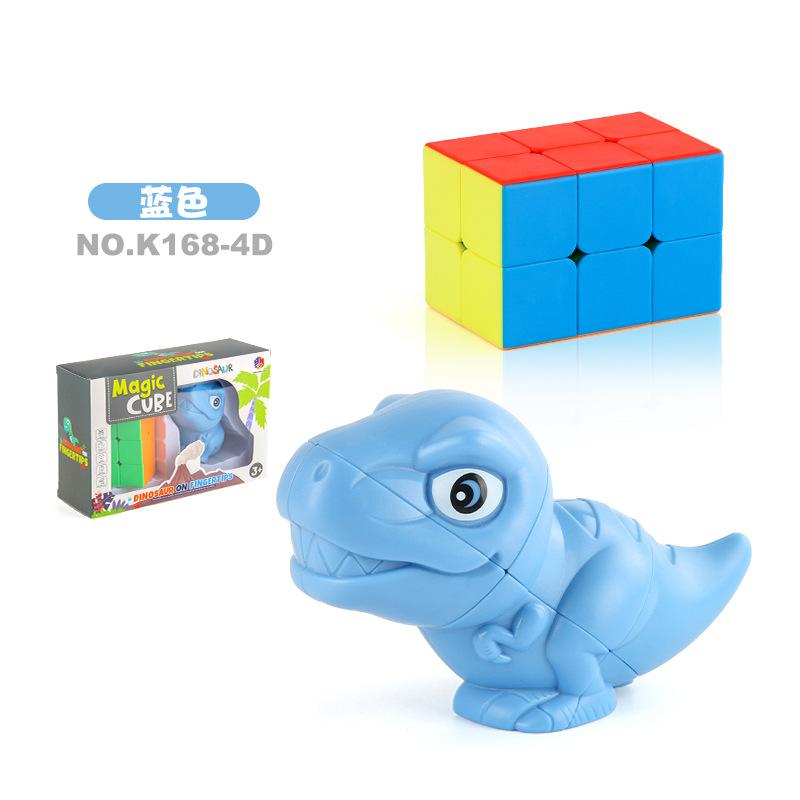 Supply Simulation Dinosaur Animal Rubik'S Cube Smooth Rotation Second-Order Special-Shaped Rubik'S Cube Children'S Science And Education Toys