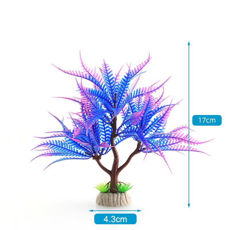 

Имитация ландшафтных украшений для аквариума, искусственные аквариумные декорации, растения, водные растения, аксессуары для украшения травы