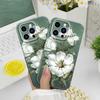 Gorgeous Magnolia Phone Case For iPhone 13 12 11 7 8 6 6S Plus Pro Max Mini X XS XR SE 2020 2022 Film Hard Cover