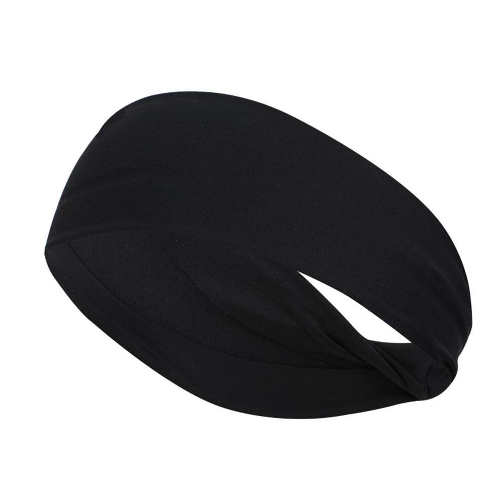 

Дышащая Влагоотводящая Спортивная Повязка на Голову для Бега, Велоспорта, Пота чёрный