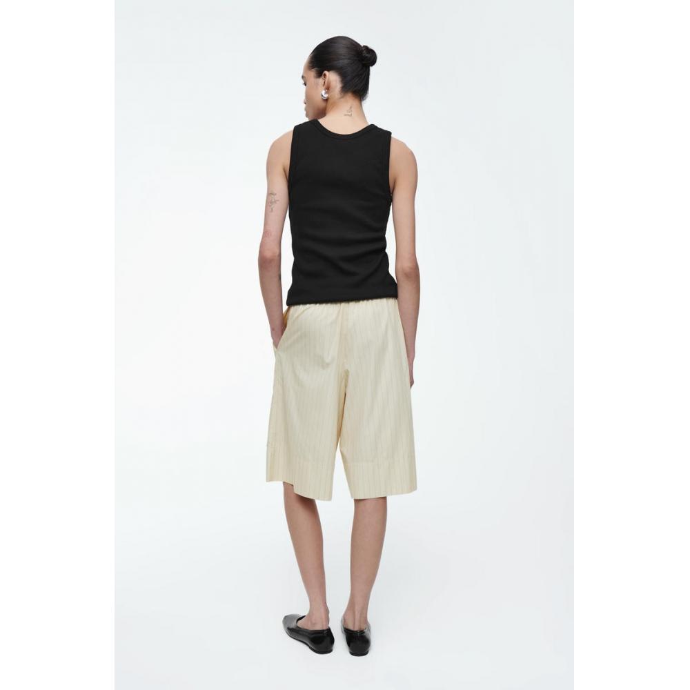 Cos Japan Pinstripe Shorts
