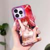 HSR Himeko Purple Translucent Mobile Phone Case for iPhone 17 16 15 14 13 12 11 X XR XS Air Pro Max Plus Colorful Cover