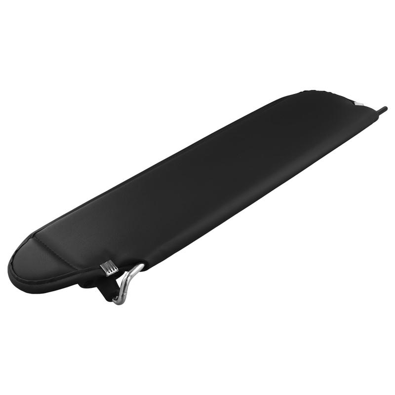 Authentic Car Front Sun Visor Sunshade For Jeep Wrangler TJ 1997-2002 Black Left