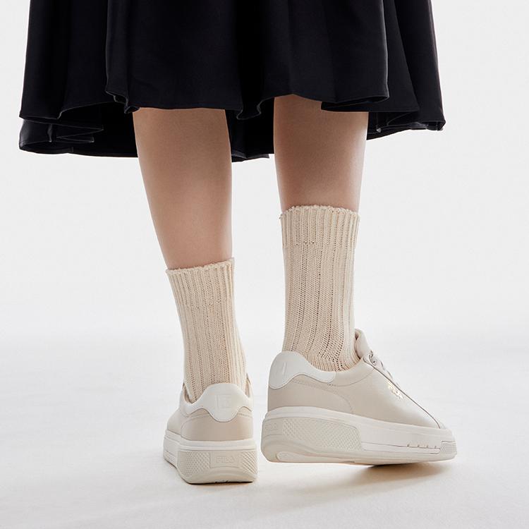 Fila Blocks Low-Top Sneakers Women Sneakers Almond F12W312204FFA