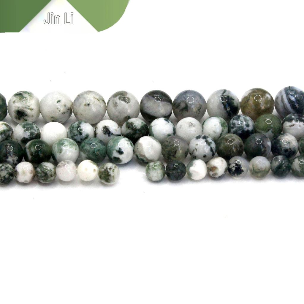 Natural Stone Round Beads for DIY Jewelry Making - Bracelet Components
